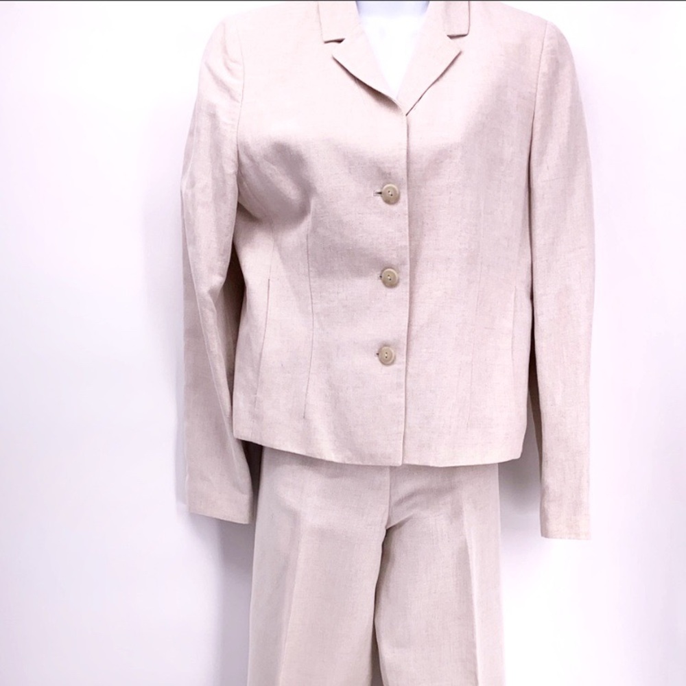 Casual Corner pant suit jacket 8P pants 4P